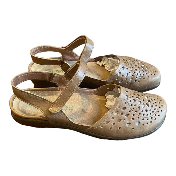 NAOT Arataki Closed Toe Slingback Shoes Size EU 38, US 7.5 color tan - Picture 8 of 10